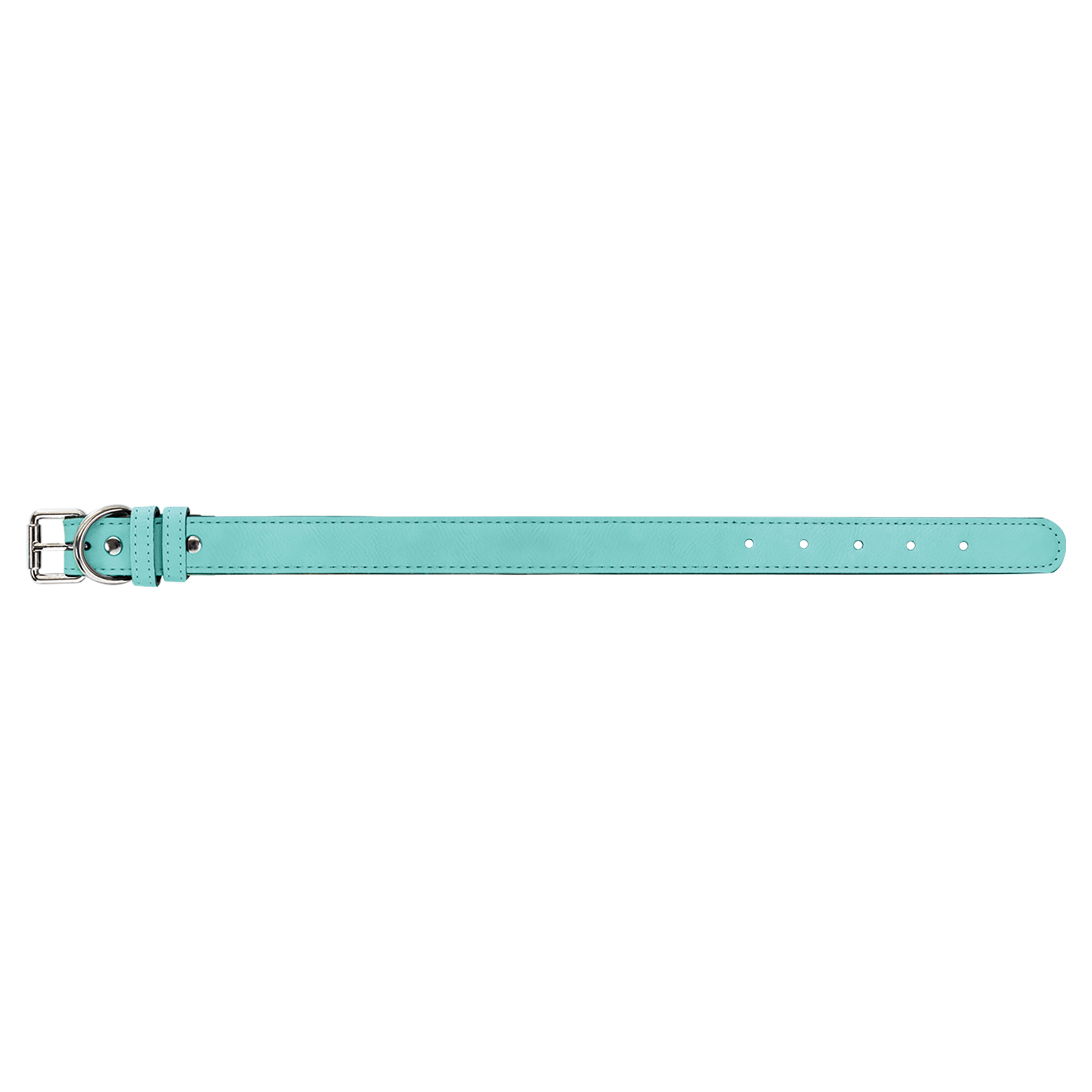 Personalized Leatherette Dog Collar — Medium