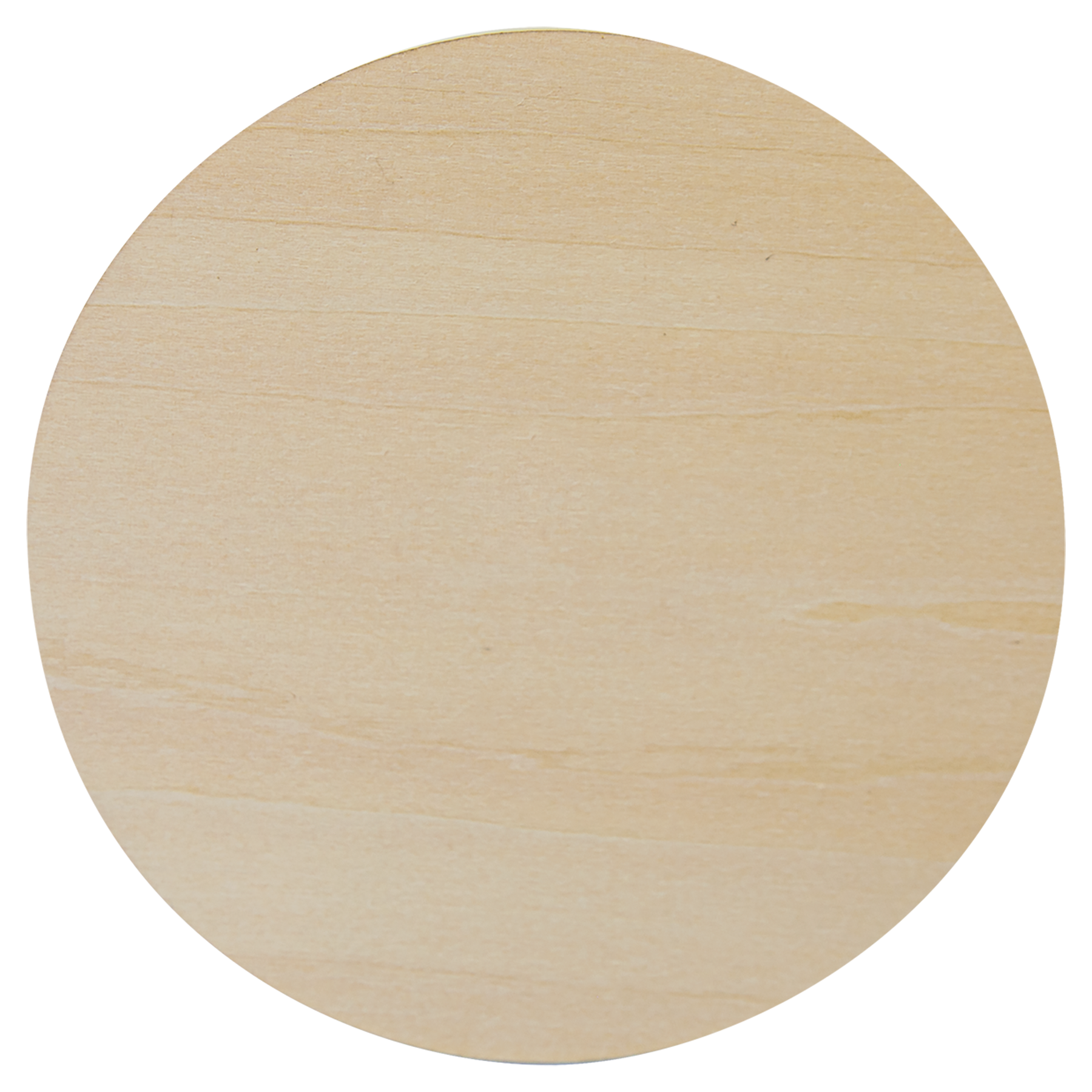 Wood Photo Coaster — Round